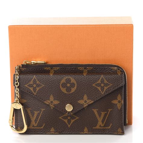 lv black monogram card holder|louis vuitton credit card holder.